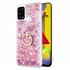 Microsonic Samsung Galaxy M31 Kılıf Glitter Liquid Holder Pembe 1