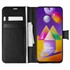 Microsonic Samsung Galaxy M31s Kılıf Delux Leather Wallet Siyah 1