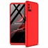 Microsonic Samsung Galaxy M31s Kılıf Double Dip 360 Protective Kırmızı 1