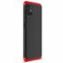 Microsonic Samsung Galaxy M31s Kılıf Double Dip 360 Protective Siyah Kırmızı 2