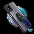 Microsonic Samsung Galaxy M31s Kılıf Grande Clear Ring Holder Siyah 5