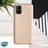 Microsonic Matte Silicone Samsung Galaxy M31s Kılıf Rose Gold 3