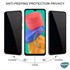 Microsonic Infinix Hot 11 Play Privacy 5D Gizlilik Filtreli Cam Ekran Koruyucu Siyah 2