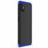 Microsonic Samsung Galaxy M51 Kılıf Double Dip 360 Protective Siyah Mavi 2