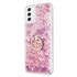 Microsonic Samsung Galaxy M52 Kılıf Glitter Liquid Holder Pembe 2