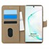 Microsonic Samsung Galaxy Note 10 Kılıf Fabric Book Wallet Gold 1