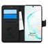 Microsonic Samsung Galaxy Note 10 Kılıf Fabric Book Wallet Siyah 1