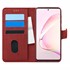 Microsonic Samsung Galaxy Note 10 Lite Kılıf Fabric Book Wallet Kırmızı 1