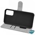 Microsonic Samsung Galaxy Note 10 Plus Kılıf Fabric Book Wallet Gri 3