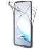 Microsonic Samsung Galaxy Note 20 Kılıf 6 Tarafı Tam Full Koruma 360 Clear Soft Şeffaf 1