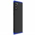 Microsonic Samsung Galaxy Note 20 Kılıf Double Dip 360 Protective Siyah Mavi 2