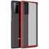 Microsonic Samsung Galaxy Note 20 Kılıf Frosted Frame Kırmızı 1