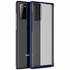 Microsonic Samsung Galaxy Note 20 Kılıf Frosted Frame Lacivert 1
