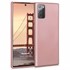 Microsonic Matte Silicone Samsung Galaxy Note 20 Kılıf Rose Gold 1