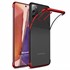 Microsonic Samsung Galaxy Note 20 Kılıf Skyfall Transparent Clear Kırmızı 1