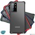Microsonic Samsung Galaxy Note 20 Ultra Kılıf Frosted Frame Kırmızı 5