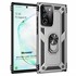 Microsonic Samsung Galaxy Note 20 Ultra Kılıf Military Ring Holder Gümüş 1