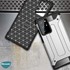 Microsonic Samsung Galaxy Note 20 Ultra Kılıf Rugged Armor Gümüş 5