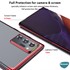 Microsonic Samsung Galaxy Note 20 Ultra Kılıf Skyfall Transparent Clear Kırmızı 5