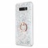 Microsonic Samsung Galaxy Note 8 Kılıf Glitter Liquid Holder Gümüş 2