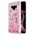 Microsonic Samsung Galaxy Note 9 Kılıf Glitter Liquid Holder Pembe 1