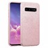 Microsonic Samsung Galaxy S10 Kılıf Sparkle Shiny Rose Gold 1