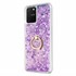 Microsonic Samsung Galaxy S10 Lite Kılıf Glitter Liquid Holder Mor 2