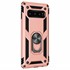Microsonic Samsung Galaxy S10 Kılıf Military Ring Holder Rose Gold 2
