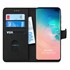 Microsonic Samsung Galaxy S10 Plus Kılıf Fabric Book Wallet Siyah 1