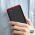Microsonic Samsung Galaxy S20 FE Kılıf Double Dip 360 Protective Siyah 5