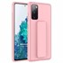 Microsonic Samsung Galaxy S20 FE Kılıf Hand Strap Pembe 1
