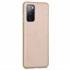 Microsonic Matte Silicone Samsung Galaxy S20 FE Kılıf Gold 2
