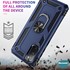 Microsonic Samsung Galaxy S20 FE Kılıf Military Ring Holder Gold 4