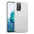Microsonic Samsung Galaxy S20 FE Kılıf Sparkle Shiny Gümüş 1