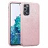 Microsonic Samsung Galaxy S20 FE Kılıf Sparkle Shiny Rose Gold 1