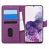 Microsonic Samsung Galaxy S20 Kılıf Fabric Book Wallet Mor 1