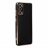 Microsonic Samsung Galaxy S20 Kılıf Olive Plated Siyah 1