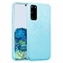 Microsonic Samsung Galaxy S20 Kılıf Sparkle Shiny Mavi 1