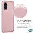 Microsonic Matte Silicone Samsung Galaxy S20 Kılıf Rose Gold 5