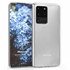 Microsonic Samsung Galaxy S20 Ultra Kılıf Transparent Soft Beyaz 1