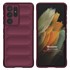 Microsonic Samsung Galaxy S21 Ultra Kılıf Oslo Prime Bordo 1