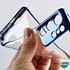 Microsonic Samsung Galaxy S21 Kılıf Skyfall Transparent Clear Siyah 3