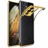 Microsonic Samsung Galaxy S21 Ultra Kılıf Skyfall Transparent Clear Gold 1