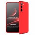 Microsonic Samsung Galaxy S22 Plus Kılıf Double Dip 360 Protective Kırmızı 1