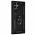 Microsonic Samsung Galaxy S22 Ultra Kılıf Military Ring Holder Siyah 2