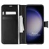 Microsonic Samsung Galaxy S23 Kılıf Delux Leather Wallet Siyah 1