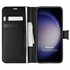 Microsonic Samsung Galaxy S23 Plus Kılıf Delux Leather Wallet Siyah 1