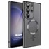 Microsonic Samsung Galaxy S23 Ultra Kılıf MagSafe Luxury Electroplate Siyah 1