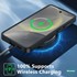 Microsonic Samsung Galaxy S24 Ultra Kılıf MagSafe Flare Up Koyu Yeşil 2