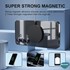 Microsonic Samsung Galaxy S24 Plus Kılıf MagSafe Luxury Electroplate Siyah 3